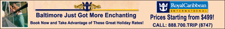 From Baltimore starting at $499 - call 888-700-TRIP.